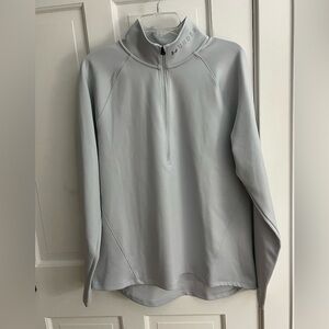 Under Armour Womens Fitted 1/4 Zip Coldgear Pullover Size XXL